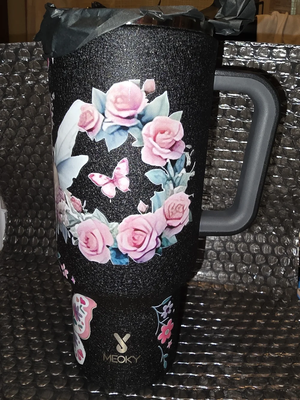 Mystery Jewelry Jars Black Meoky Tumbler Filled With Mystery Jewelry